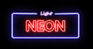 create cinematic energy fire and neon text