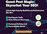 write a guest blog post on electrical and electronics for a high da