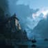 create an environment concept art and illustration
