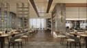 visualize 3d fine dining restaurant,cafe,kitchen design,bar counter rendering