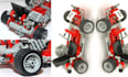 custom lego technic car moc lego toy 3d model xml part list manual instruction