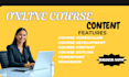 online course creation, educational workbook, ppt maker, elearning video course