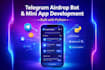 develop a high speed solana sniper bot and telegram copy trading bot
