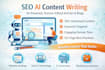 write SEO optimized ai blog posts with human editing