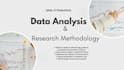 do research methodology and data analysis, spss, python