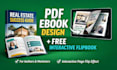 design ebook and book cover with free interactive flipbook