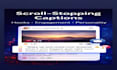 write SEO optimized youtube descriptions, captions, and content ideas