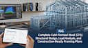 provide cold formed steel cfs structural design and construction ready framing