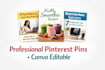 design eye catching pinterest pins in canva