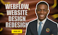 design, redesign webflow website, webflow expert, figma to webflow development
