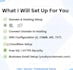 connect domain to hosting and set up dns