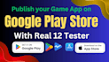 publish game and app on google console account