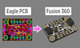 design pcb boards in eagle and fusion 360 pcb design software