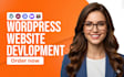 design or customize wordpress website