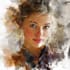 create a digital watercolor portrait or watercolor