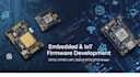 embedded and iot firmware development esp32, stm32, nrf, zephyr, pcb design