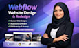 webflow redesign, revamp website, reesign webflow website, do webflow
