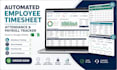 create automated employee timesheet, attendance tracker, and payroll spreadsheet