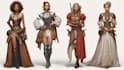 draw fantasy female, dnd illustration