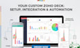cutomize zoho deck setup integrate zoho one, CRM, workflow automation forms