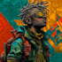 sci fi character illustration or sci fi character