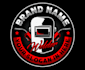 design high quality welder mascot logo