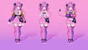 draw and rig vtuber commission model vtuber rigging anime vtuber, vtuber model