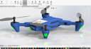 drone mechanical design, uav cad model, dfm, fea simulation, gdt, 3d printing