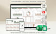 create custom excel template or google sheets budget planner spreadsheet