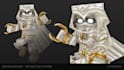 create custom hytale minecraft, 3d models mc model with texture and animation