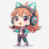 draw png tuber model for streaming in chibi vtuber style