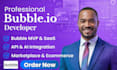 build bubble io developer bubble website bubble app mvp saas