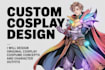 design cosplay costume concepts and character outfits