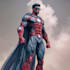 superhero character for comics