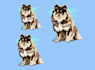 paint a realistic digital pet portrait or full body animal