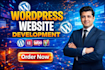 design a responsive wordpress landing page using elementor  pro, ecommerce