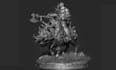 create 3d character model, 3d figure, game character, warhammer, 3d miniature