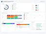 create an interactive tableau dashboard with KPI tracking and data visualization