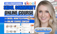 setup skool community online course content community management