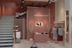 visualize3d luxury boutique store, accessory shop, interior layout, lobby render