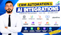 jobber gohighlevel automation hubspot zoho CRM pipedrive zapier make integration
