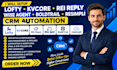 setup lofty kvcore rei reply wise agent boldtrail and resimpli crm automation