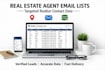 provide targeted real estate agent and realtor email lists