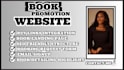 book promotion website, author website design, book marketing website