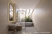 design a modern luxury spa bathroom interior and 3d model
