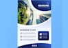 create a clean and professional business flyer design