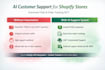 build an ai customer support chatbot for your shopify store