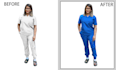 do photoshop recolor and color correction