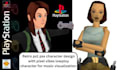 do music visualization in retro ps1 psx ps2 style lowpoly indie music animation