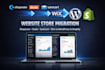 migrate shopware duda samcart wix to wordpress shopify migration website store